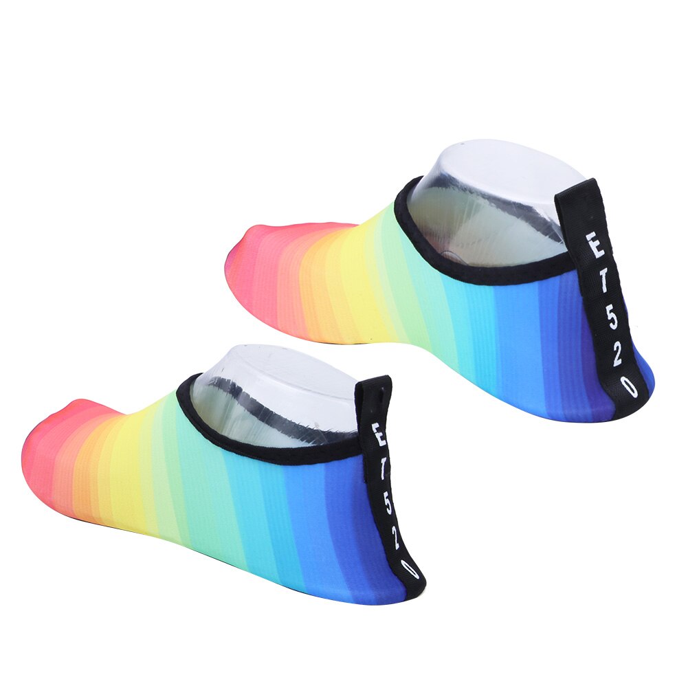 Elastisch zacht materiaal 1 paar dames blotevoeten waterschoenen ademende duiksokken voor waterschoenen strand antislip zwemmen aan zee