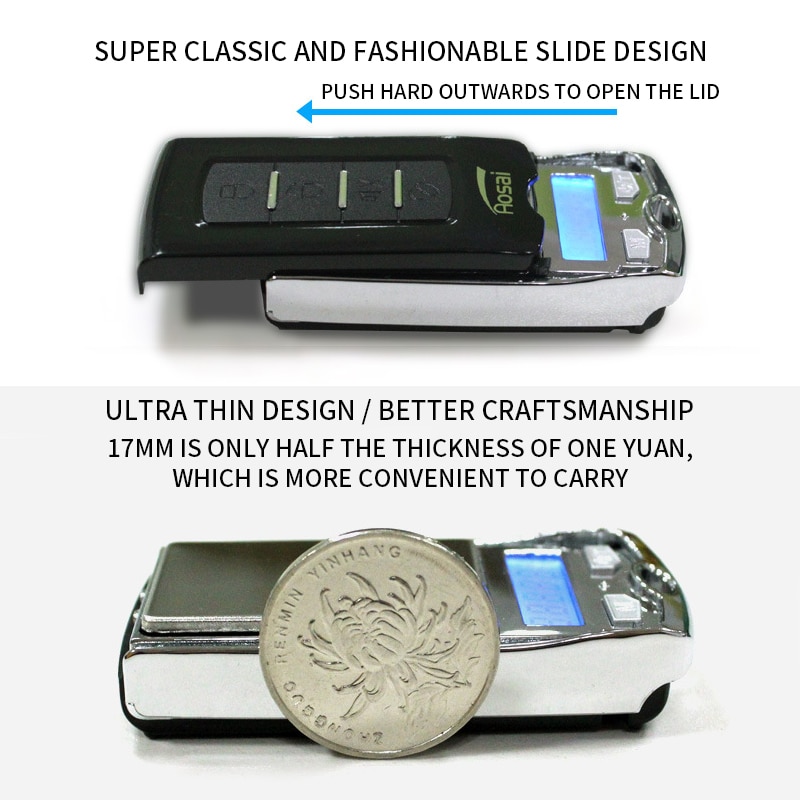 Balance de poche numérique haute sensibilité balance de bijoux Portable