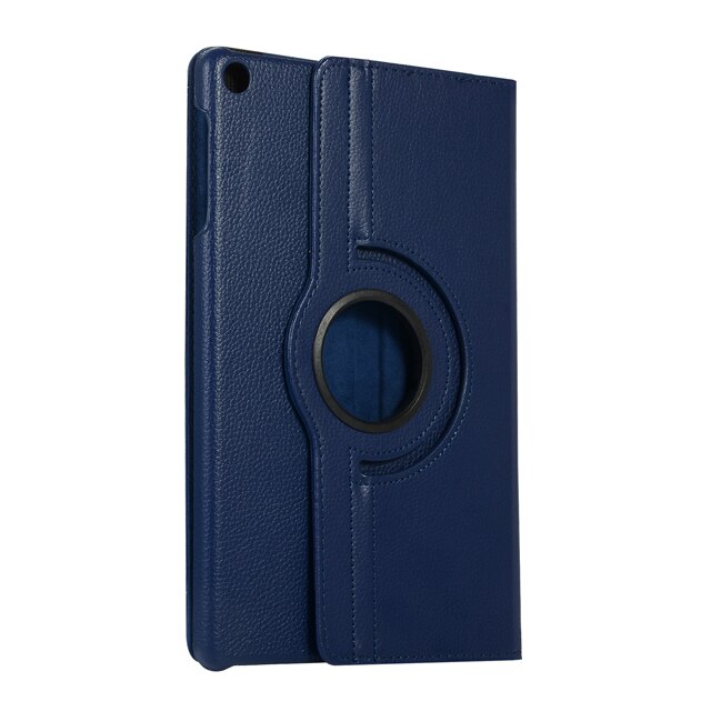 360 Rotating Case for Samsung Galaxy Tab A 10.1 T510 T515 SM-T510 SM-T515 Tablet Funda Cover for Samsung Tab A 10.1: Dark Blue