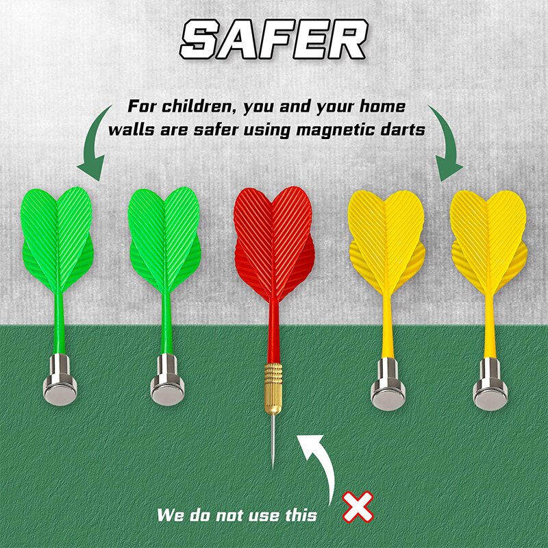 freundlicher Magnetische Pfeil einstellen Magnet Ziel Spielzeug Eltern-Art Pfeil Gremium Ausgezeichnete drinnen Spiele Party Spiele Magnetische Pfeil bord