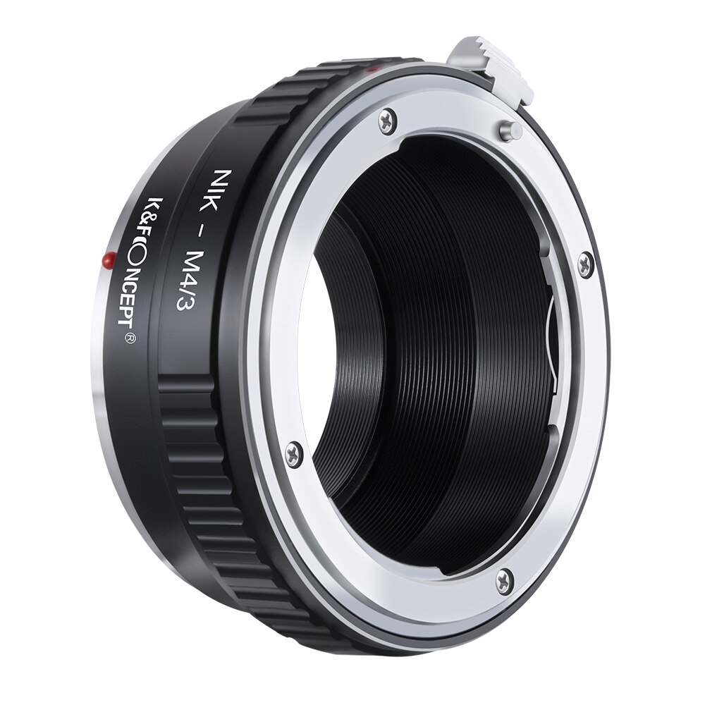 K&F CONCEPT Lens Mount Adapter Ring for Nikon AI Lens (to) fit for Olympus Panasonic Micro 4/3 M4/3 Mount Camera Body