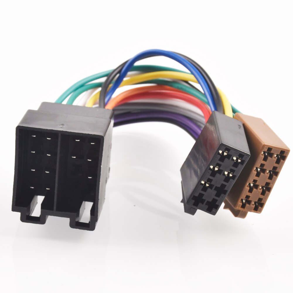 Adaptateur ISO pour autoradio, câble de Conversion étendu pour Peugeot 106 206 306 307 405 406 607