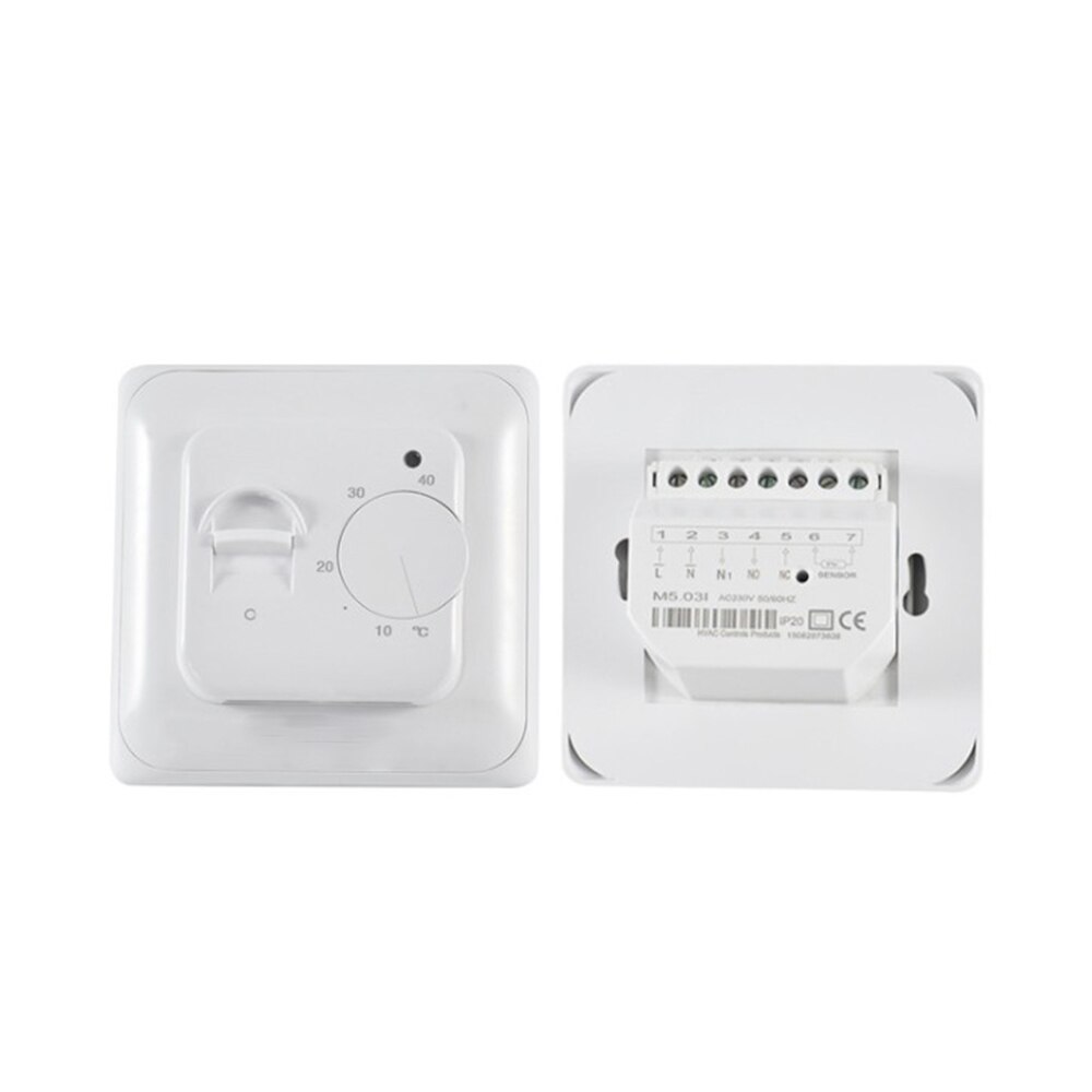 Elektrische Vloerverwarming Thermostaat Temperatuurregelaar Warm Regulator 220V 230V 16A Ntc Sensor Programmeerbare Universele