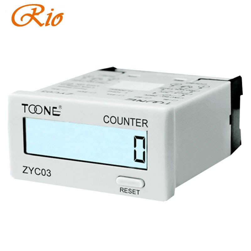ZYC03 8-Digitale Lcd Digitale Display Elektronische Tellers Cumulatieve Teller Geen Externe Voeding