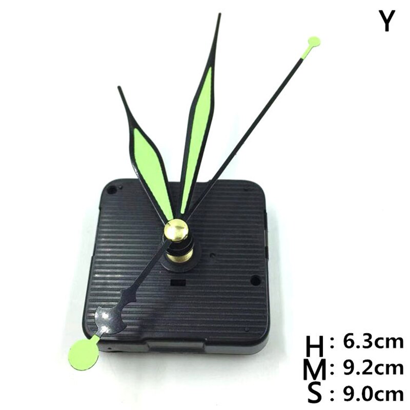! 1Set Diy Opknoping Quartz Horloge Stille Wandklok Beweging Quartz Reparatie Beweging Klok Mechanisme Onderdelen Met Naalden: Y