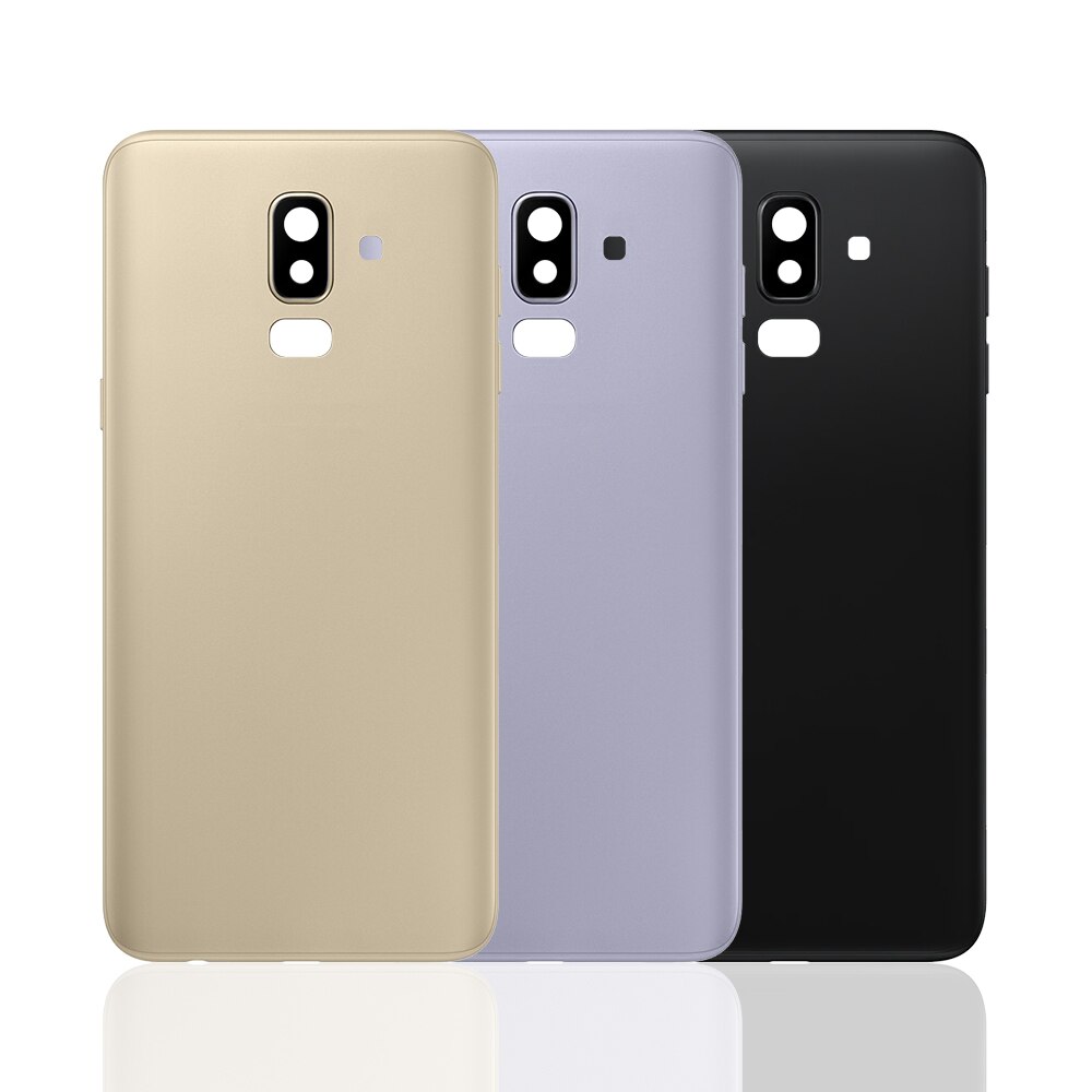 Per Samsung Galaxy J8 2018 J800F coperchio batteria posteriore sportello posteriore telaio centrale J8 J800 J800DS custodia sostituire il coperchio della batteria