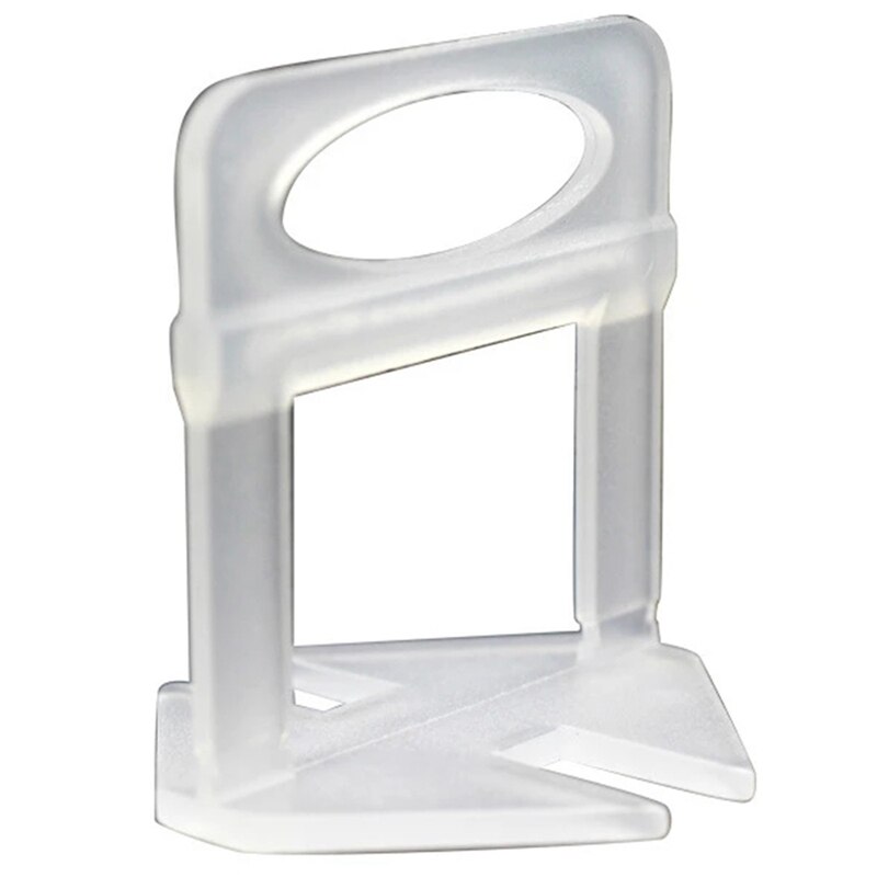 500 Pieces 1MM Tile Levelling System Spacer Clips Flooring Tiling Tool for Leveler Base Construction Tools Accessories: Default Title