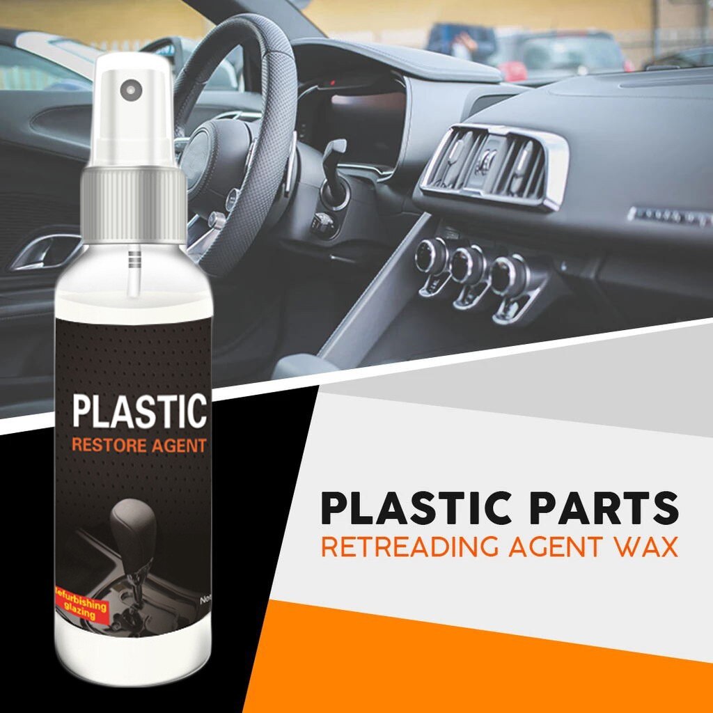 Plastic Onderdelen Loopvlakvernieuwing Agent Automotive Interieur Plastic Deel Loopvlakvernieuwing Coating Plakken Onderhoud Auto Cleaner 30Ml 20Jan10