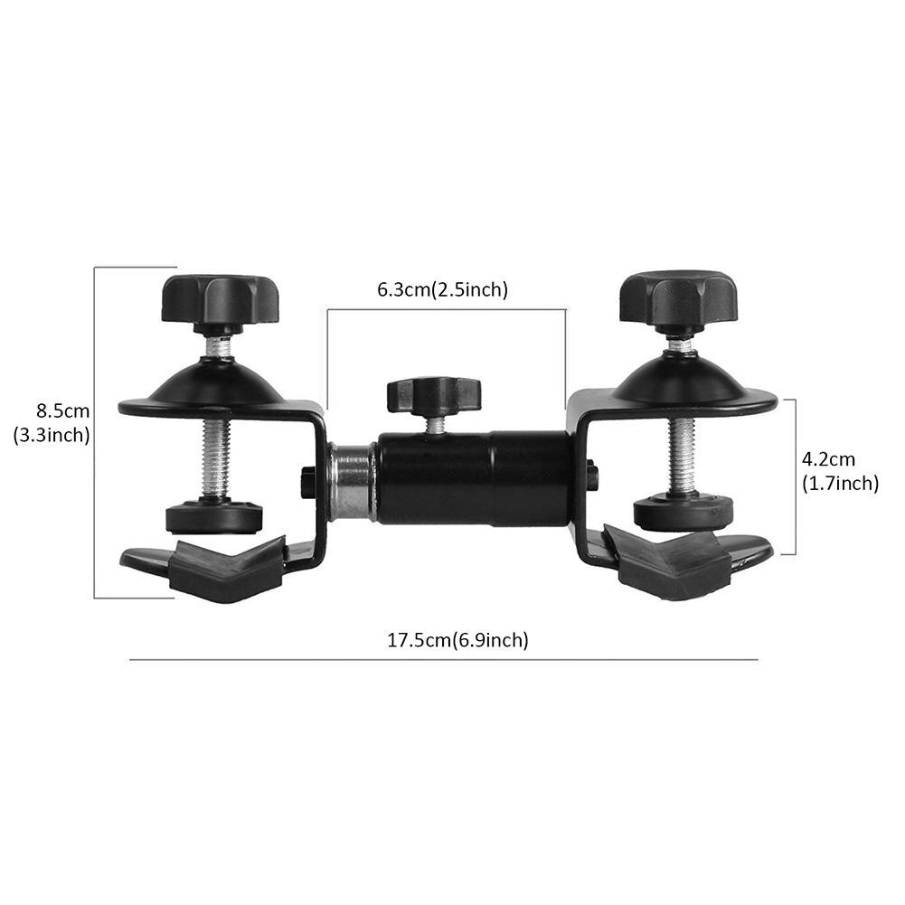 Camera Statief Paraplu Bevestigingsclip Mount Stand Klem Fotografie Accessoires Draagbare Verstelbare Statief Klem Abs Aluminium