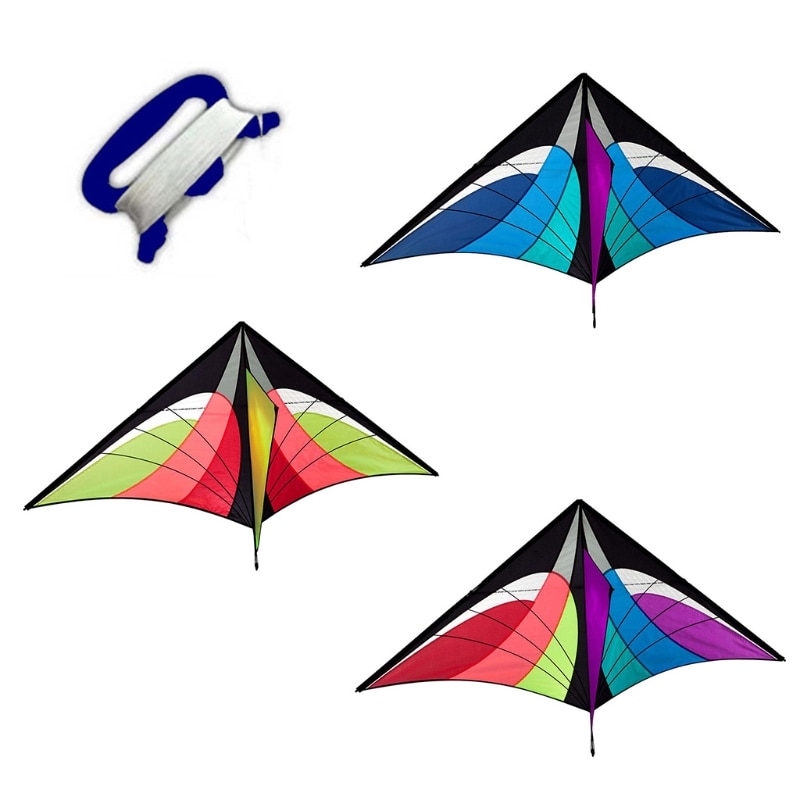 Triangle Spider Kite - Polyester - Outdoor Fun Flying Toy