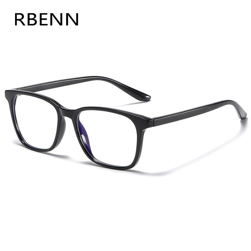 Rbenn ultralight  tr90 anti-blåt lys computerbriller mænd kvinder blå lys blokerende briller til mandlige gaming briller