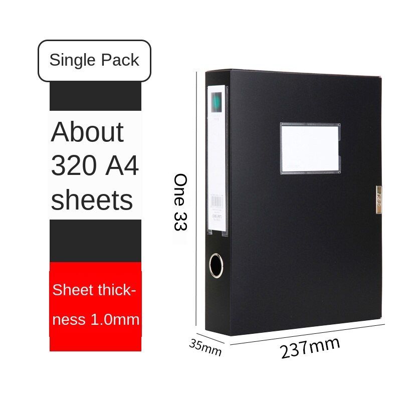 File Box A4 Tfile Box Glued Data Box Folder Storage Box File Set Multiple Specifications: Style4