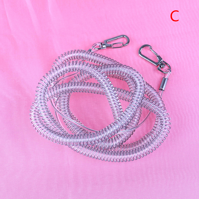 Laisse de plomb pour perroquet 3m 5m 10m | Kit pour oiseau perroquet, corde d'entraînement Anti-morsure, corde calopète pour perruche extensible: 10M