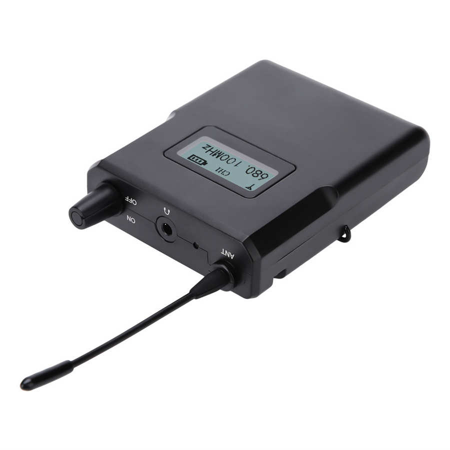Original For ANLEON S2-R Receiver 863-865MHz Stage Monitor Receiver 1/4 Wavelength Clear Sound Wireless Monitor with Earphones