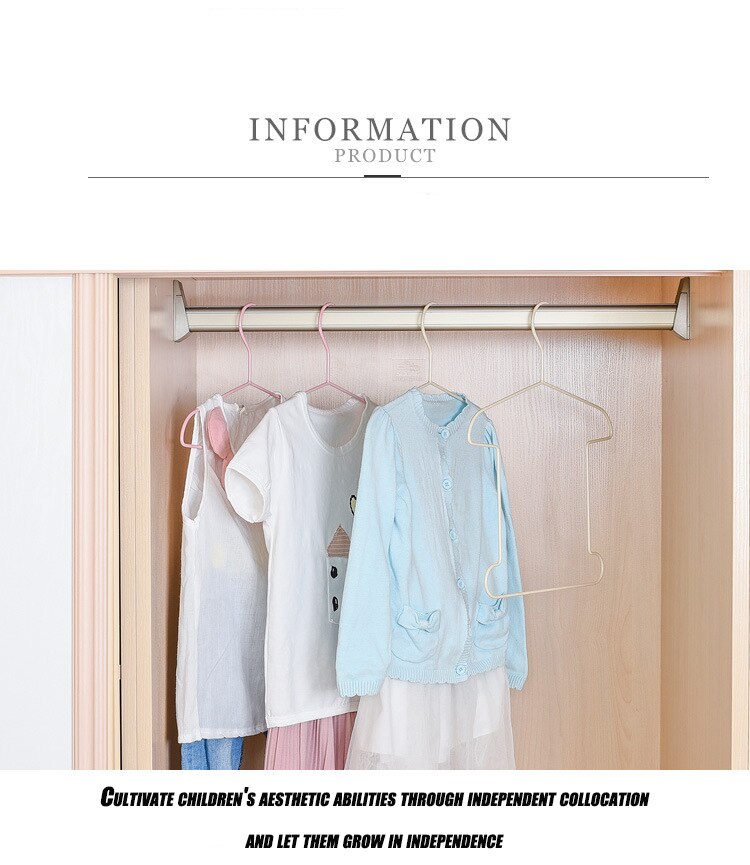 One-piece Clothing Collocation Hangers Adult or Child size Clothing Display hanger for Household clothing store Go viral influen