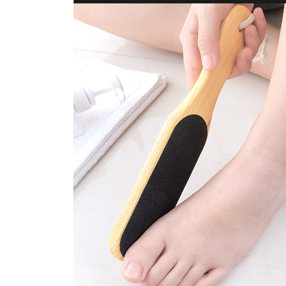 Máquina de corte de piel muerta dura, raspa callos de doble cara, herramienta de pedicura, tablero de pulido fácil, 1 ud.