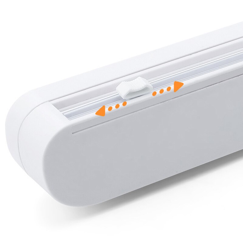 Envoltorio de plástico para alimentos de muebles cortadora de película de papel de aluminio de cocina dispensador de Film de plástico con copa de succión herramienta de cocina