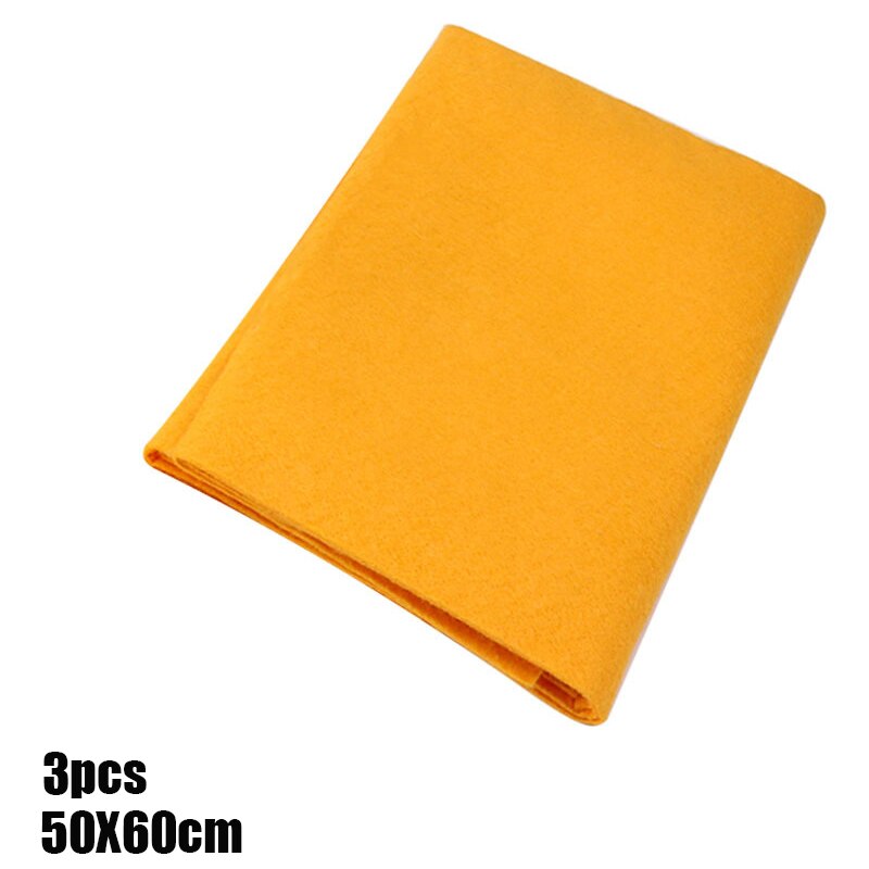 Toallas súper absorbentes antigrasa, paño de cocina de fibra de bambú, limpieza de cocina, trapos de limpieza, toalla Shamwow: 3 PCS Yellow