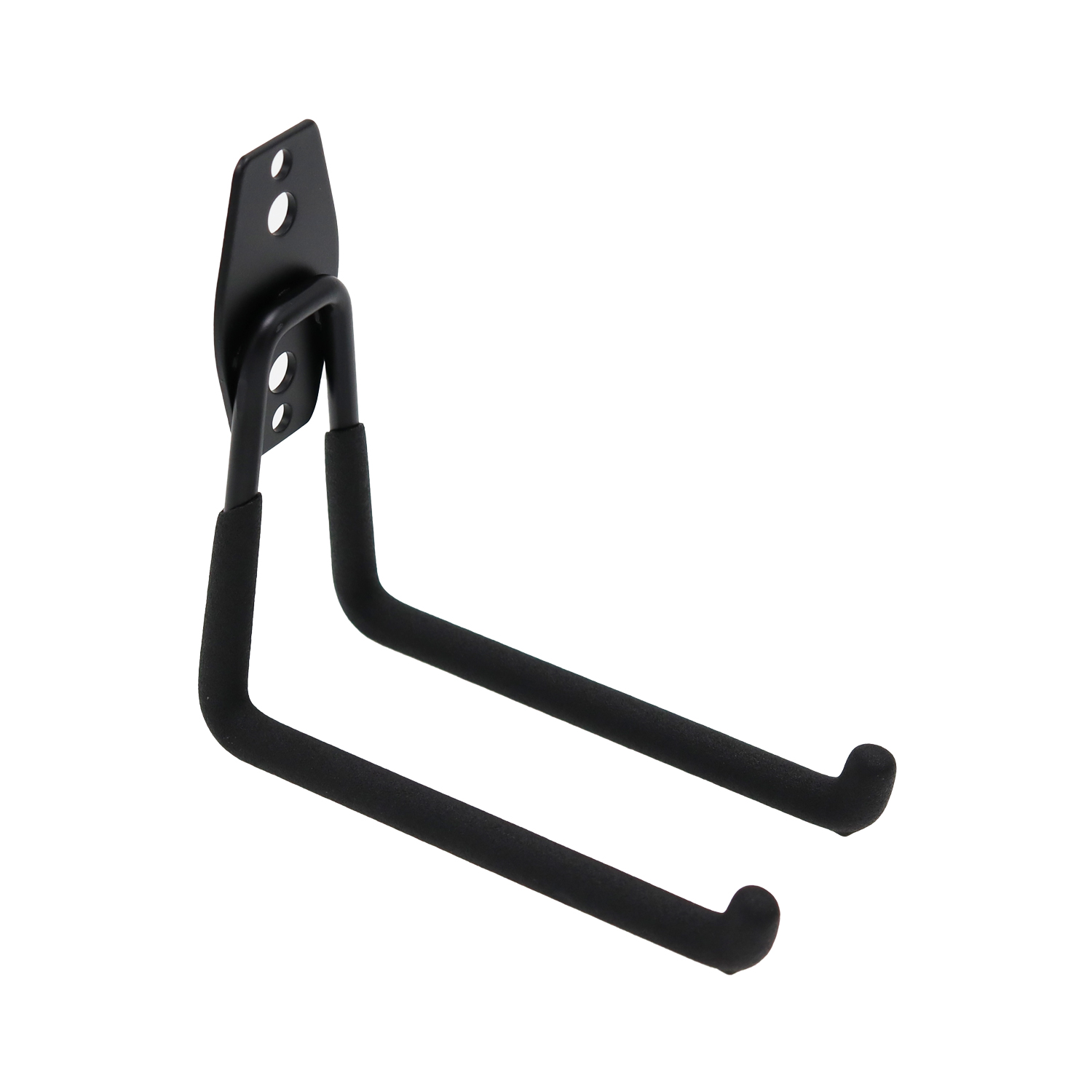 Garage Hooks Heavy Duty Metal Hook Warehouse Wall Mount Organizer Hanger Hooks Anti-slip Storage Hook for Ladders Garden Tool: Black B