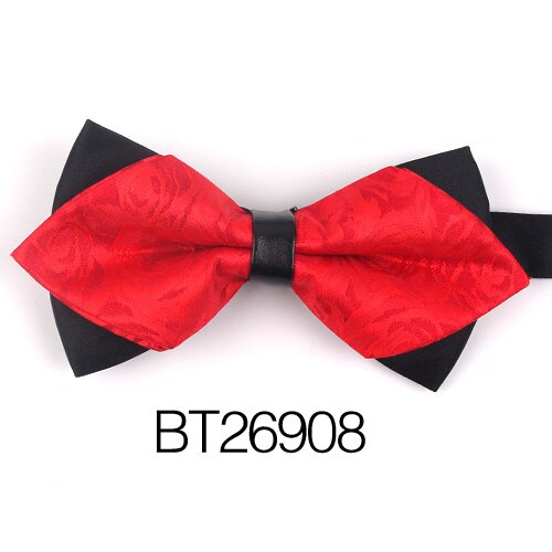 Spidse mænd butterfly klassisk butterfly til mænd business bryllup voksen butterfly jakkesæt sommerfugle jakkesæt kravatter jacquard vævede butterfly: Bt26908