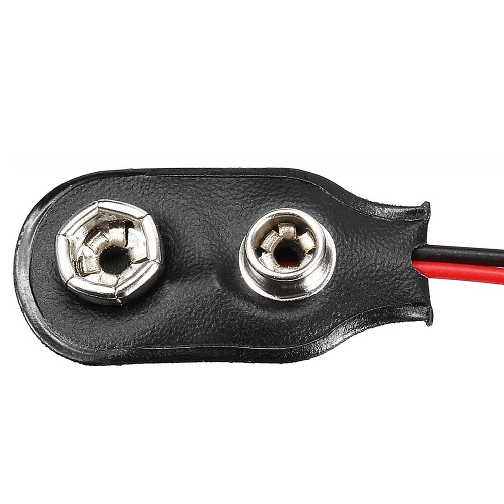 10pcs 9V Battery Button Power Cable Battery Buckle Snaps Power Cable Connector DC For DIY Jack Connector