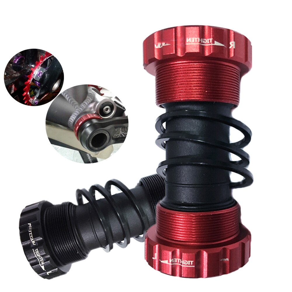 Color Mountain Bike Hollow BB Integrated Screw-in Bottom Axle Chassis Bicycle Parts Center Axle Bicycle Parts