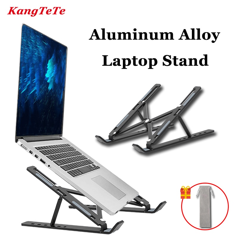 Laptop Stand Opvouwbare Aluminium Verstelbare Laptop Houder Tablet Stand Portable Laptop Stand Voor Macbook Pro Air Ipad Pro