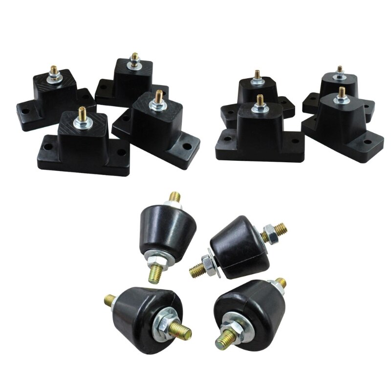 4 Pack Van Air Compressor Airconditioner Vervanging Rubber Voeten 1P / 1.5P / 2P / 3P / 5P