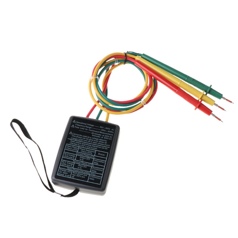 Smart Digital Phase Rotation with LED Indicator Tester Meters SP8030