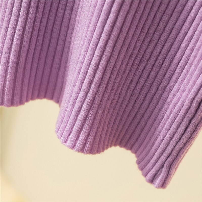 Herfst winter truien dames chique v-hals slanke trui dames gebreide truien lange mouwen warme basic zwarte tops