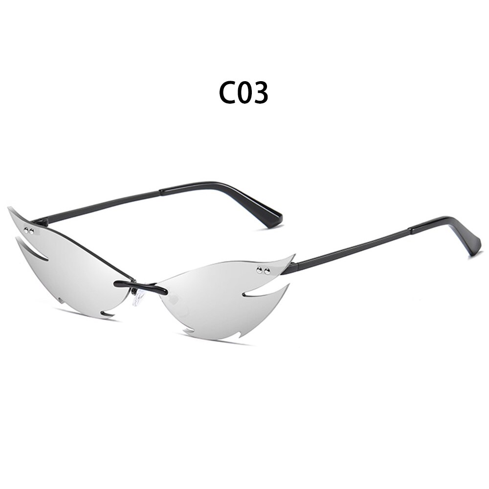 1 PC UV400 samochodów Auto okulary przeciwsłoneczne bezramkowe kobiety Vintage Butterfly okulary przeciwsłoneczne Vintage Street Motor pyłoszczelne gradientowe szkła okulary: 3