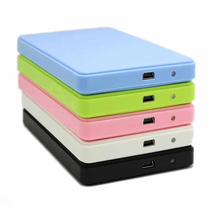 Styles TWOCHI A1 5 Color Original 2.5'' USB3.0 External Hard Drive 80GB Portable HDD Storage Disk Plug and Play On