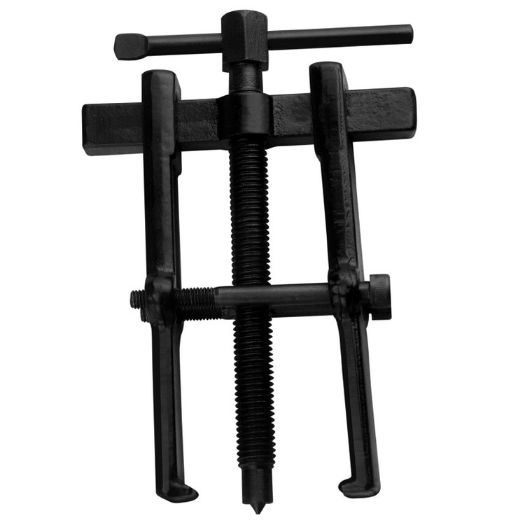 Two Jaw Gear Pulley Bearing Puller Remover Tool 2 Small Leg Mechanics Forging High Working Strength Spiral Puller