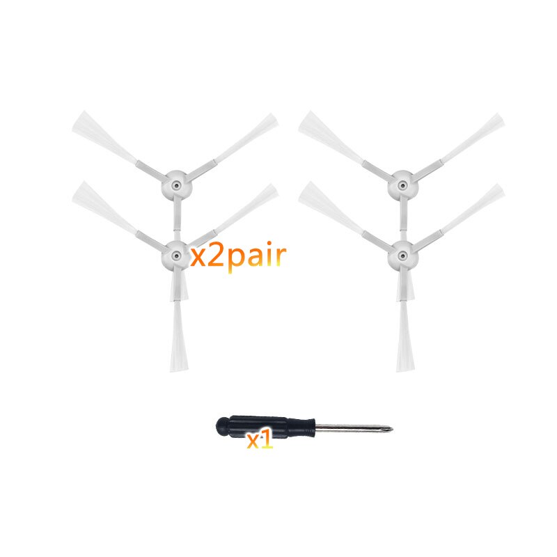 Robot Vaccum Cleaner Main Side cleaning brush hepa Built-in filter Accessories for xiaomi mijia mi G1 Parts home replaceable: 01