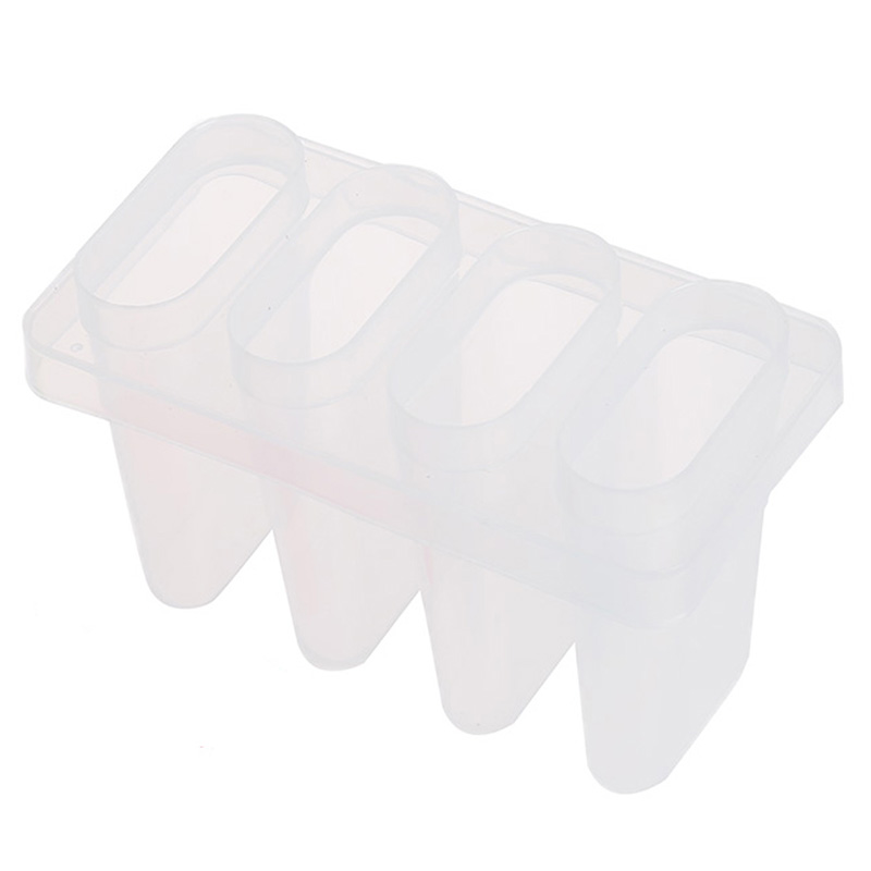 Set Frozen 4 Ice Popsicle Lolly Maker Mould Mold Kitchen DIY