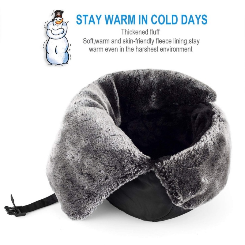 Russische Bomber Hüte Warme Winter Männer Frauen unisex Wandern Ohrenschützer Kappe Mit Maske Dicke Warme CamoCap Ohr Reiten