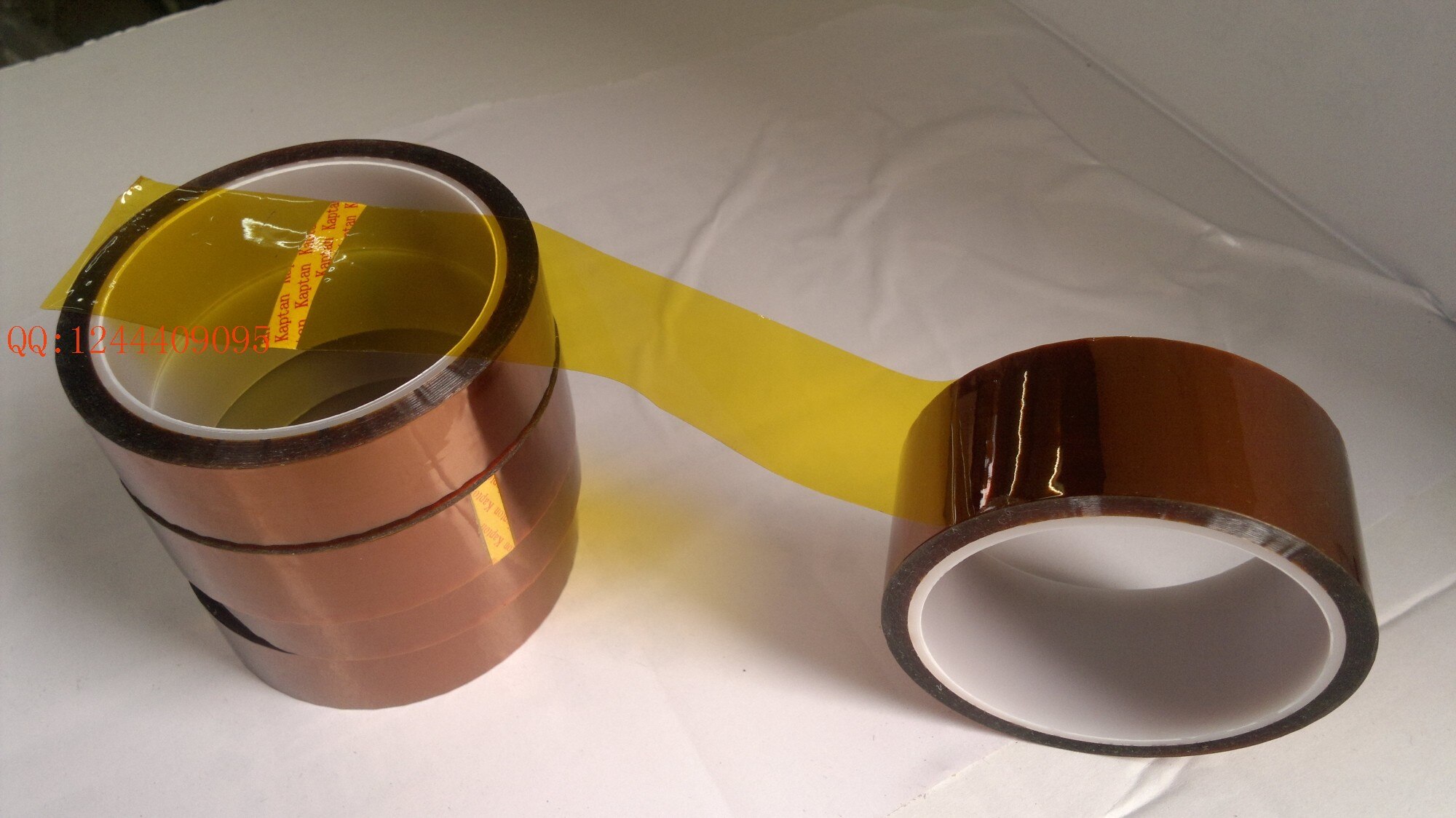 Kapton Film Polyimid Kupfer Hohe Temperatur Klebeband für Elektronische Industrie Länge 30M, breite 3mm-25mm