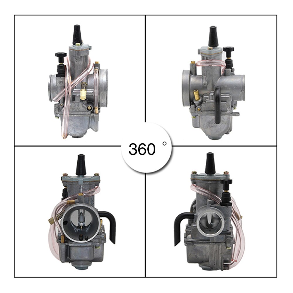 ZSDTRP Modified Motorcycle Carburetor 2T/4T PWK Carburador 21 24 26 28 30 32 34mm With Power Jet For Racing Motor Scooters Dirt