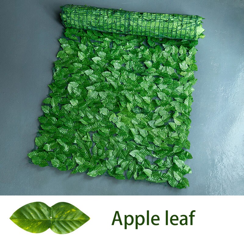 0.5x3m Artificial Green leaf Greenery Panel Green Wall Fence Patio Decoration: 05