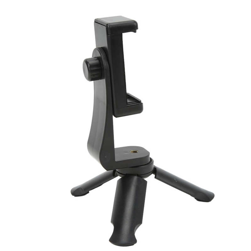 Smartphone Statief Adapter Desktop Mobiele Telefoon Houder Mount Adapter Mini Met Verstelbare Klem Mini Statief Voor Vlog Video Voor Live