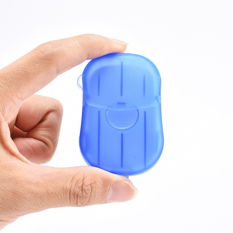 20 piezas de papel para jabón de manos, Mini láminas aromáticas desechables para jabón espumoso, por caja