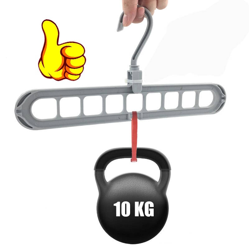 4PCS Magic Multi-port Support hangers for Clothes Drying Rack Multifunction Plastic Clothes rack drying hanger Storage Hangers