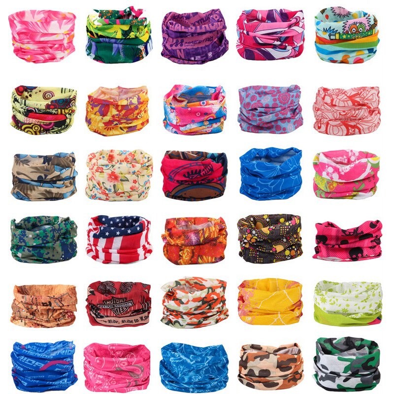 Outdoor Sport Fietsen Sjaal Mannen Vrouwen Uv-bescherming Bandana Neck Slobkousen Riding Camping Sjaal Activiteiten Multi Functie Bandana