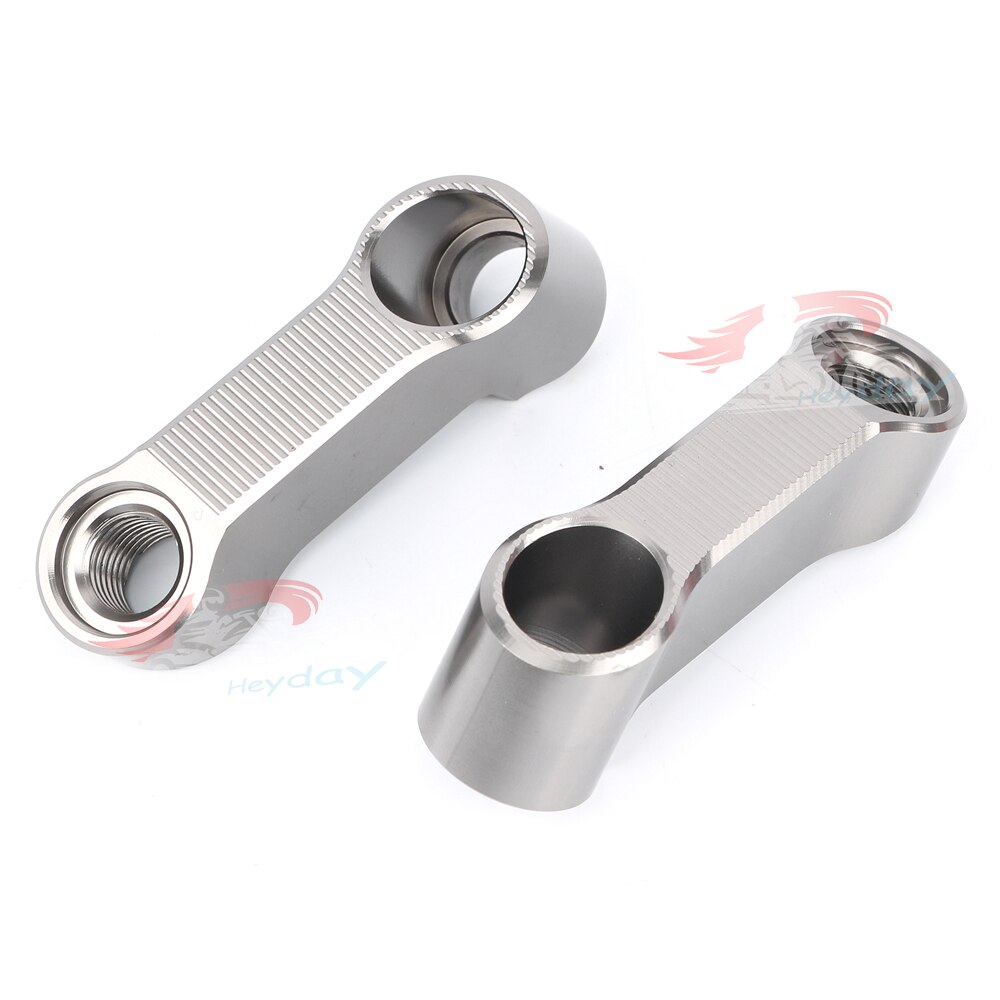 Soporte de aluminio CNC, Base de espejo retrovisor modificada, soporte extendido para KTM 450 SXF SMR 400/640 EXC 250 SX 125 990 ADVENTURE S