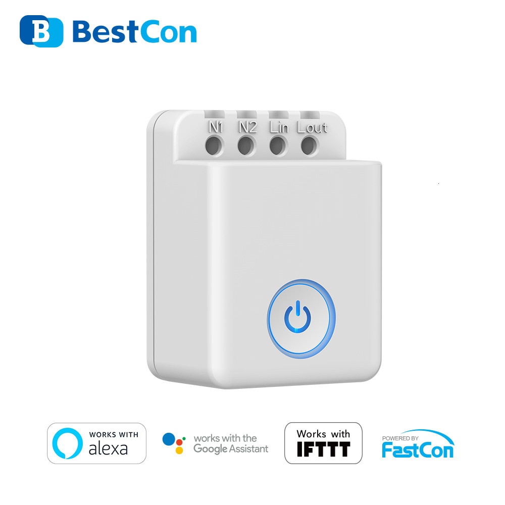 Bestcon Mcb1 Broadlink Intelligentie Timing Voice Control Wifi Draadloze Schakelaar Wifi Case