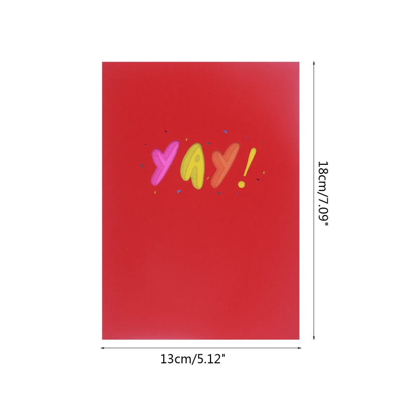 A0KE 3D Pop Up Card Happy Graduation Greeting Cards Congratulations Card for College High School Congrats Grad Cards