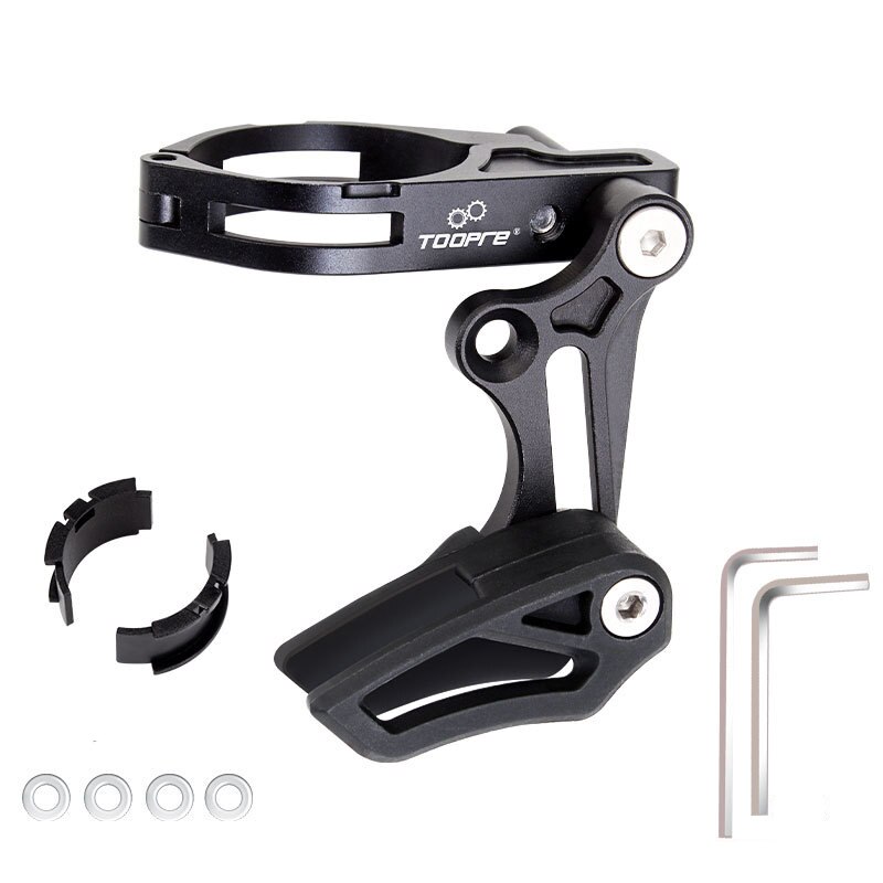 TOOPRE bicycle chain guide positive negative tooth chain stabilizer mountain bike front derailleur chain press anti-chain