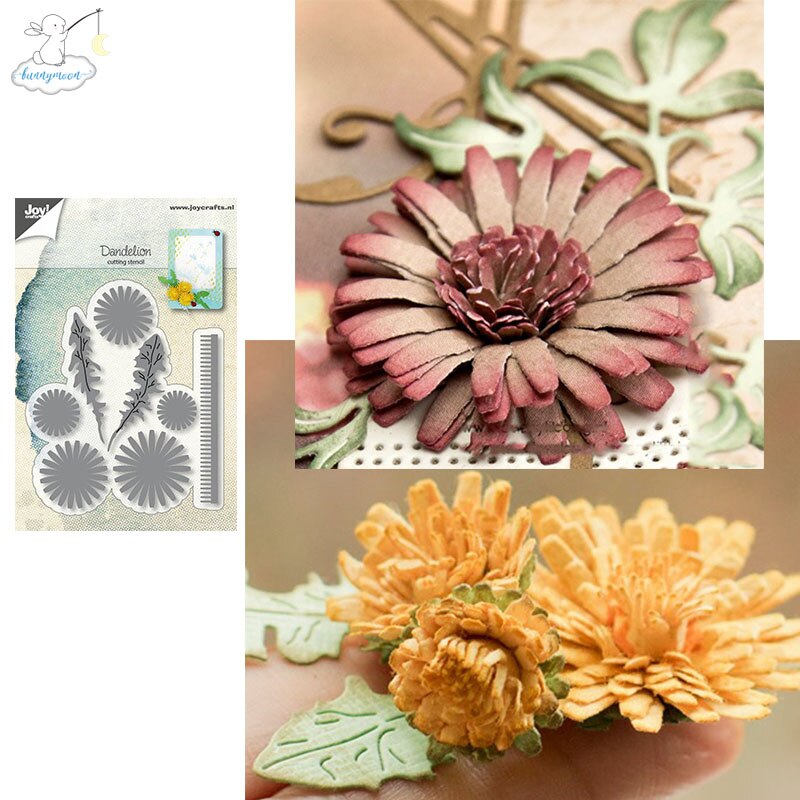 CH-plantillas de corte de Metal con flores para álbum de recortes, adornos para álbumes de fotos, manualidades de grabado en relieve para tarjetas de papel, novedad