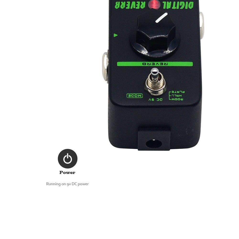 Sonicake Digital Reverb Mini Guitar Effect Pedal True Bypass QSS-06