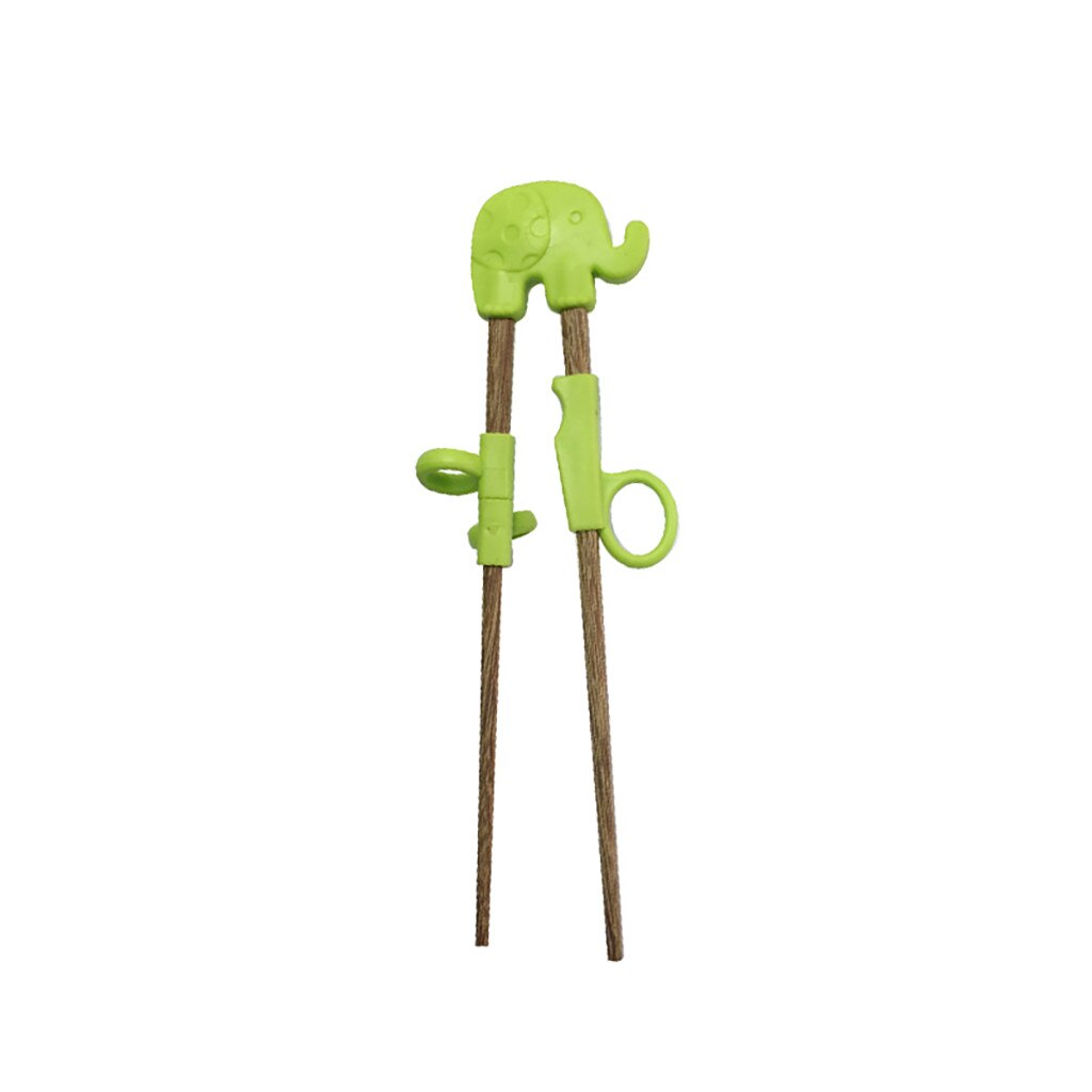 Palillos de entrenamiento y aprendizaje multicolor para niños, , 1 par, palillo chino